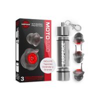 Tapones de Oìdos MÚSICOS CONCIERTOS ENSAYOS DISCO PUBS - Filtro Antiruido de 24dB MOTO PRO