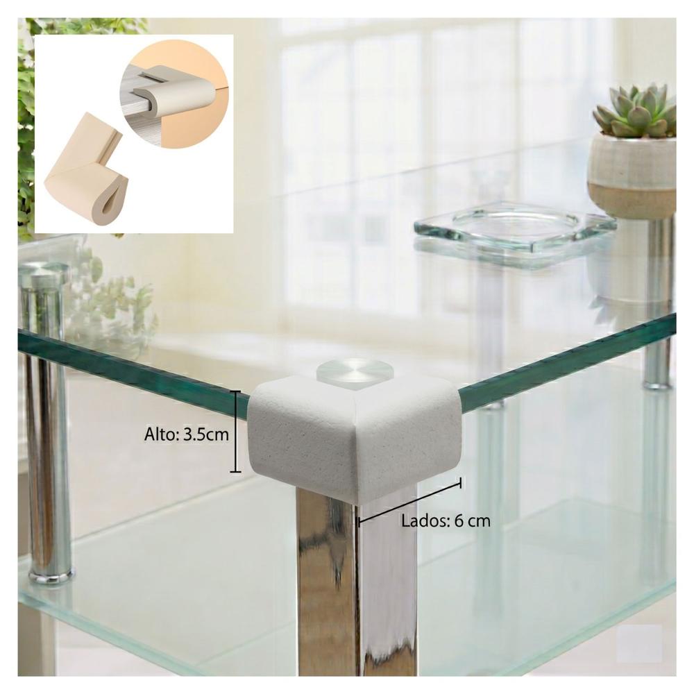 Protector Esquinero en forma de U Jgo 12 Piezas BH4