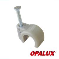 Grapa para Cable redondo 20 Plomo Opalux bolsa de 100pcs CC-6620