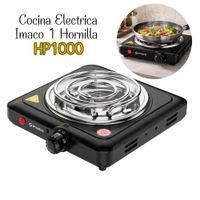 Cocina Eléctrica de mesa Imaco HP1000 1 hornilla Negro