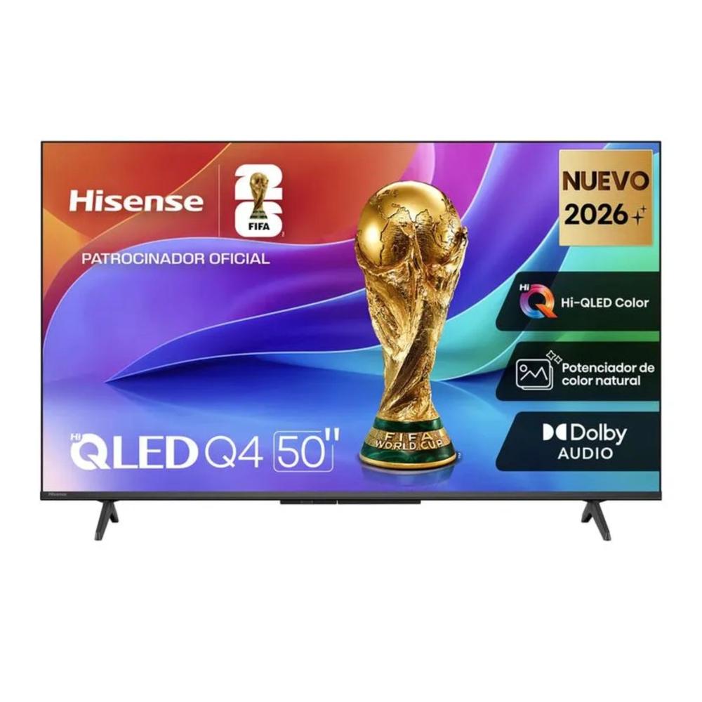 Smart TV Hisense 50 QLED Full HD VIDAA Bluetooth Wi-Fi HDR10 Modelo 50Q4SV
