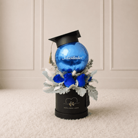 Box Floral Victoria - Graduacion - Rosas azules - Box Floral