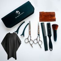Set Kit Tijeras Profesionales Peluquería Dragon Capa 10pzs