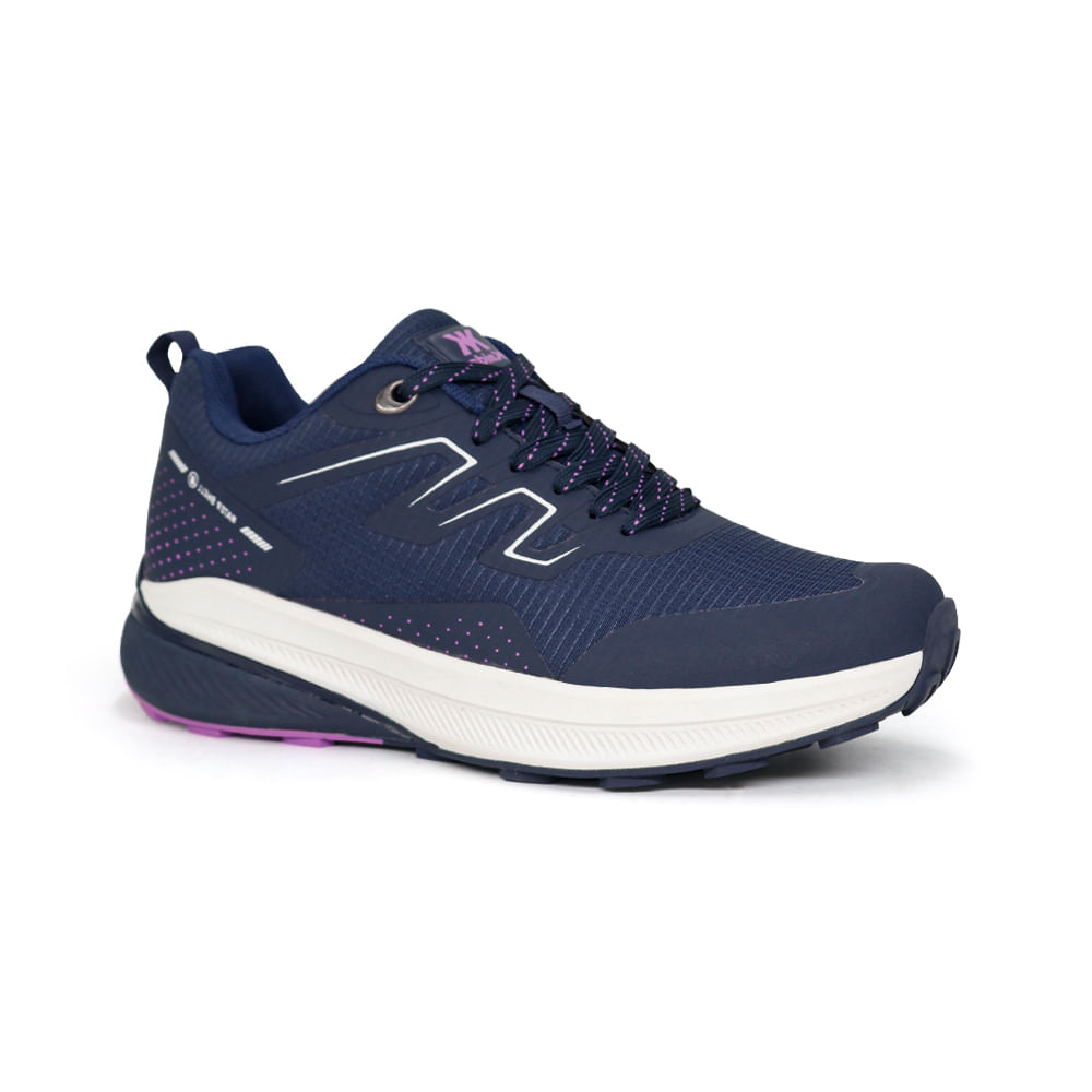 Zapatillas Outdoor Mujer KAIDA 1771-M26Q2 MARINO-PURPURA 35