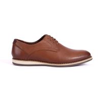 ZAPATO HOMBRE CARUSSO O1011 CUERO HABANO