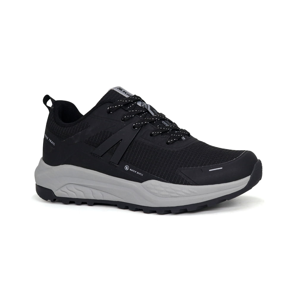 Zapatillas Outdoor Mujer KAIDA 1770-M26Q2 NEGRO-GRIS 37