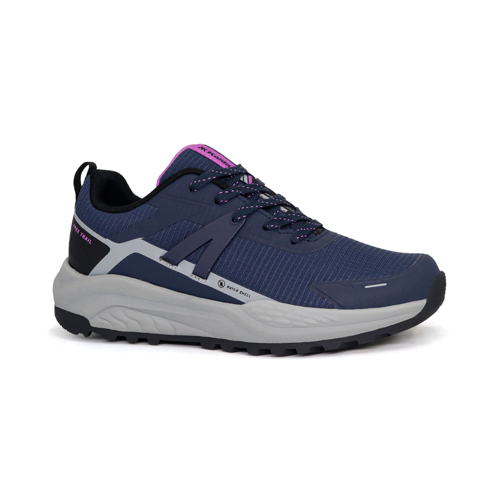 Zapatillas Outdoor Mujer KAIDA 1770-M26Q2 MARINO-PURPURA 39