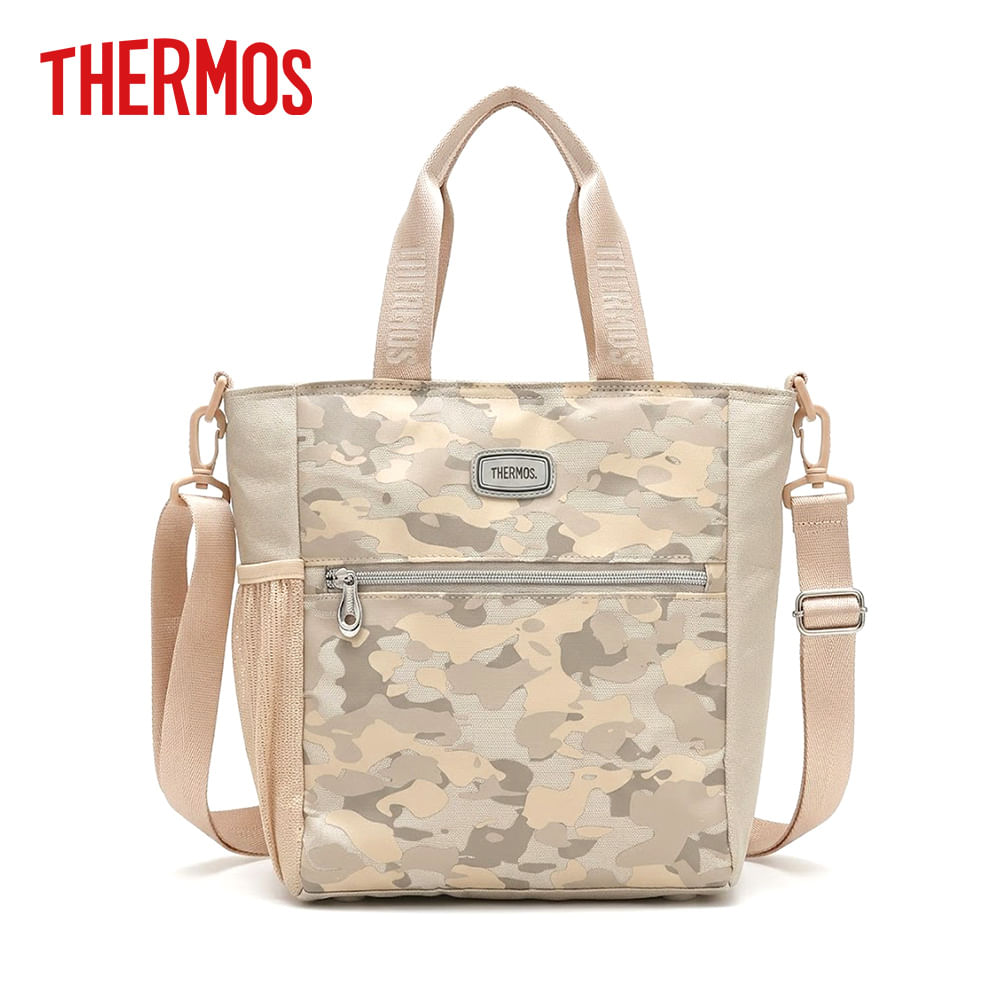 Lonchera Thermos Bolso Térmico Camo Beige