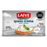 Queso Cremoso Rectangular LAIVE Paquete 227g