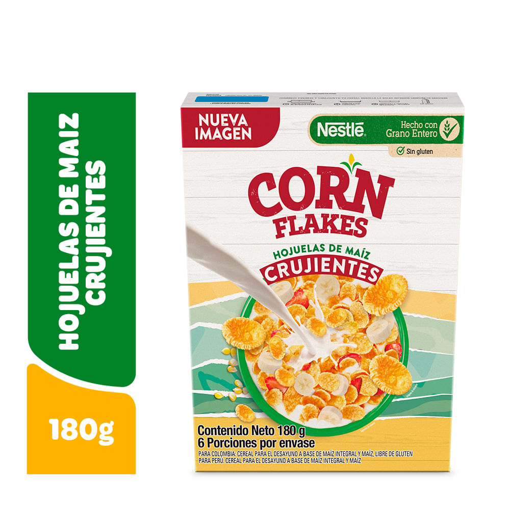 Cereal CORN FLAKES Nestlé Sin Gluten Caja 180g