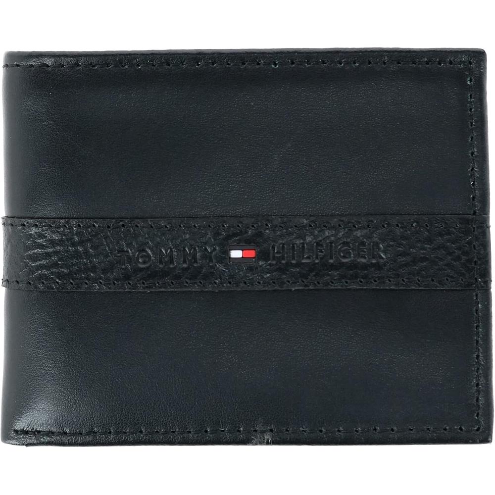 BILLETERA TOMMY HILFIGER 1018 DEEP BLACK HOMBRE