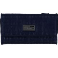 BILLETERA TOMMY HILFIGER CHEQUERA NAVY BLUE MUJER