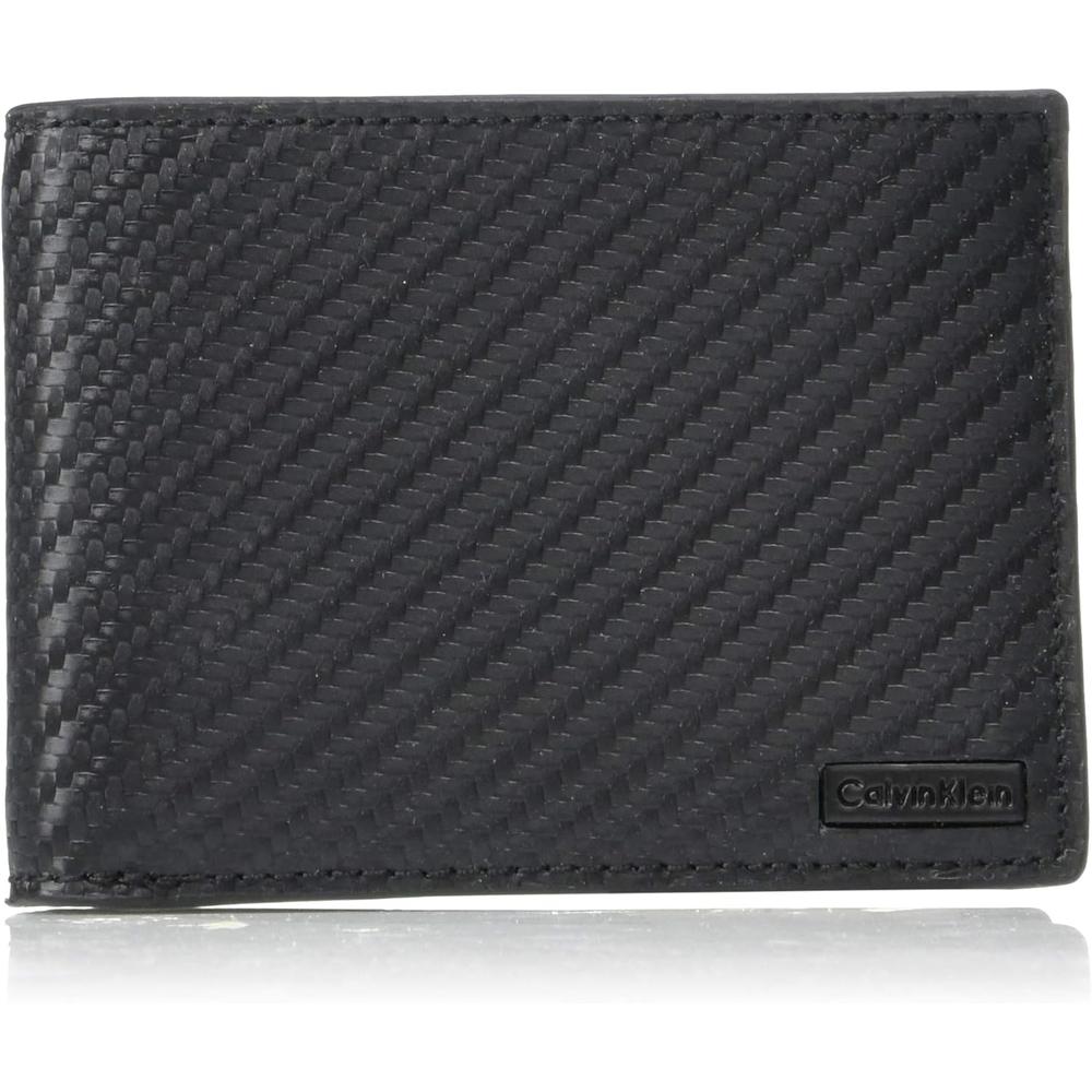 BILLETERA CALVIN KLEIN SLIMFOLD 79878 NEGRO HOMBRE