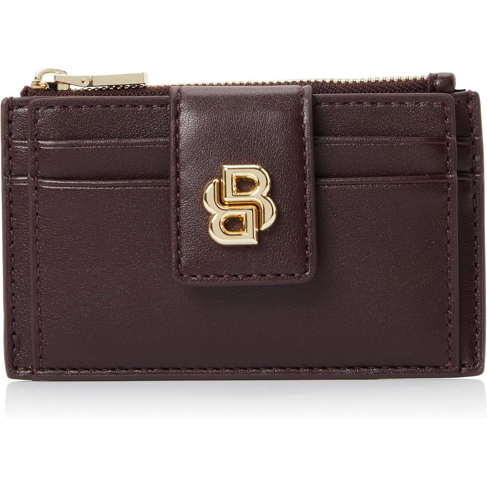 BILLETERA HUGO BOSS B ICON BURGUNDY MUJER