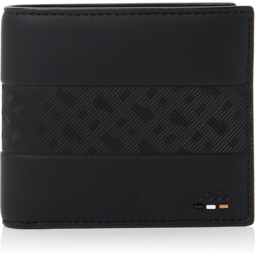 TARJETERO HUGO BOSS RAY MS 8CC NEGRO HOMBRE