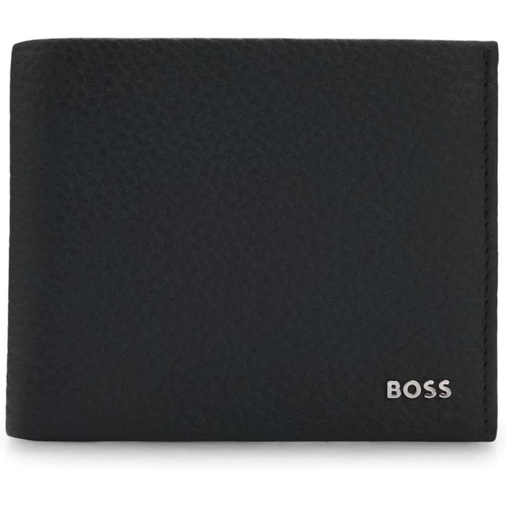 BILLETERA HUGO BOSS CROSSTOWN TRIF NEGRO HOMBRE