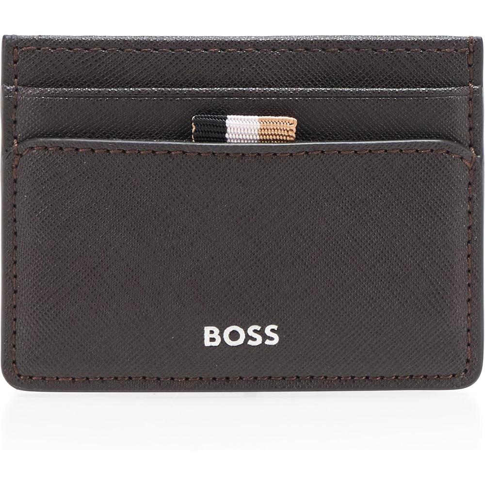 TARJETERO HUGO BOSS ZAIR CAFÉ HOMBRE