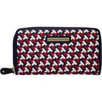 BILLETERA TOMMY HILFIGER CLUTCH TRICOLOR MUJER