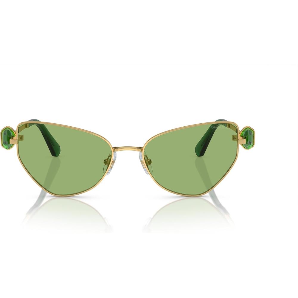 SWAROVSKI LENTES DE SOL MARIPOSA SK7003 57 MM MUJER | GOLD/DARK GREEN