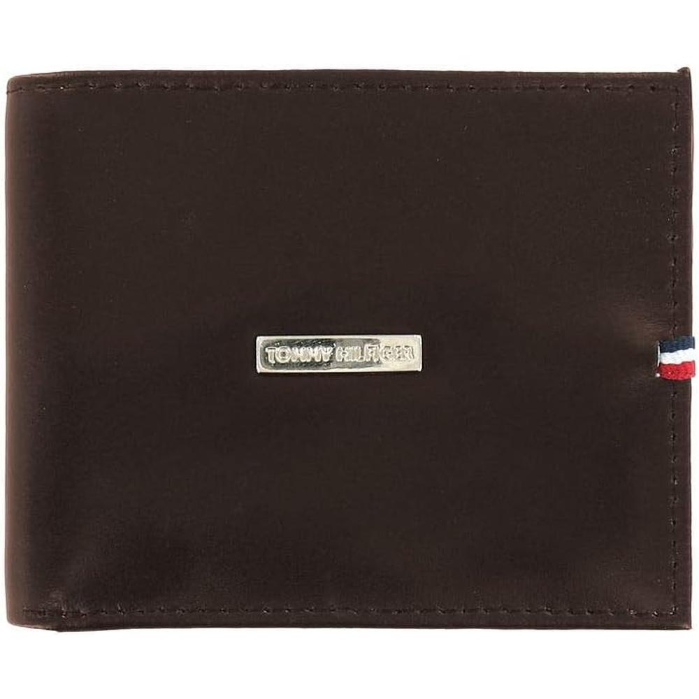 BILLETERA TOMMY HILFIGER RFID PROTECTION BROWN HOMBRE