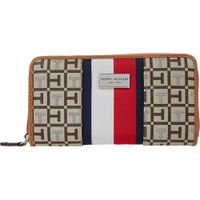 BILLETERA TOMMY HILFIGER PREP CLUB KHAKI BLACK MUJER