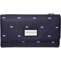 BILLETERA TOMMY HILFIGER MULTICOMPARTIMENTOS BLUE MUJER