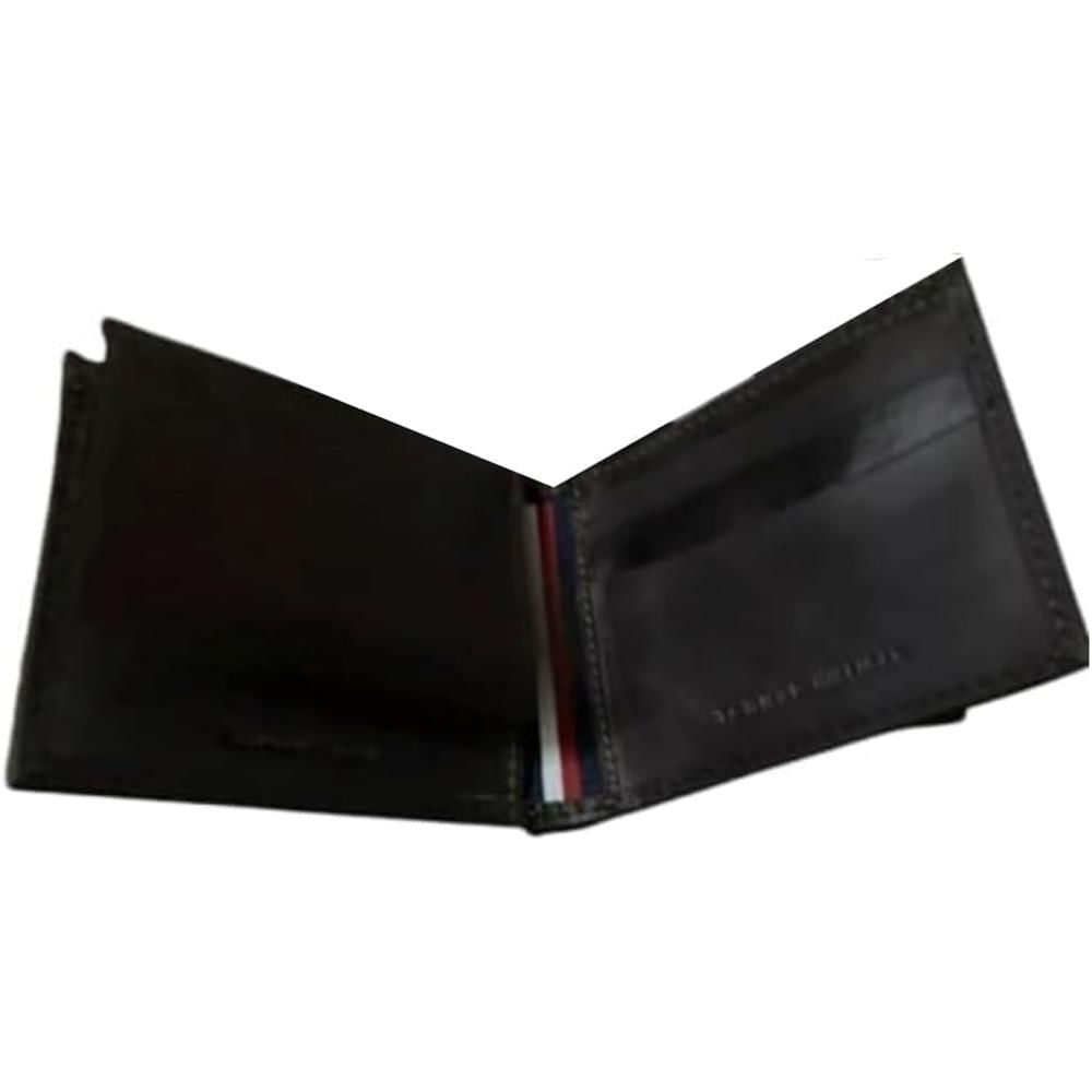 BILLETERA TOMMY HILFIGER RFID CUERO BLACK HOMBRE