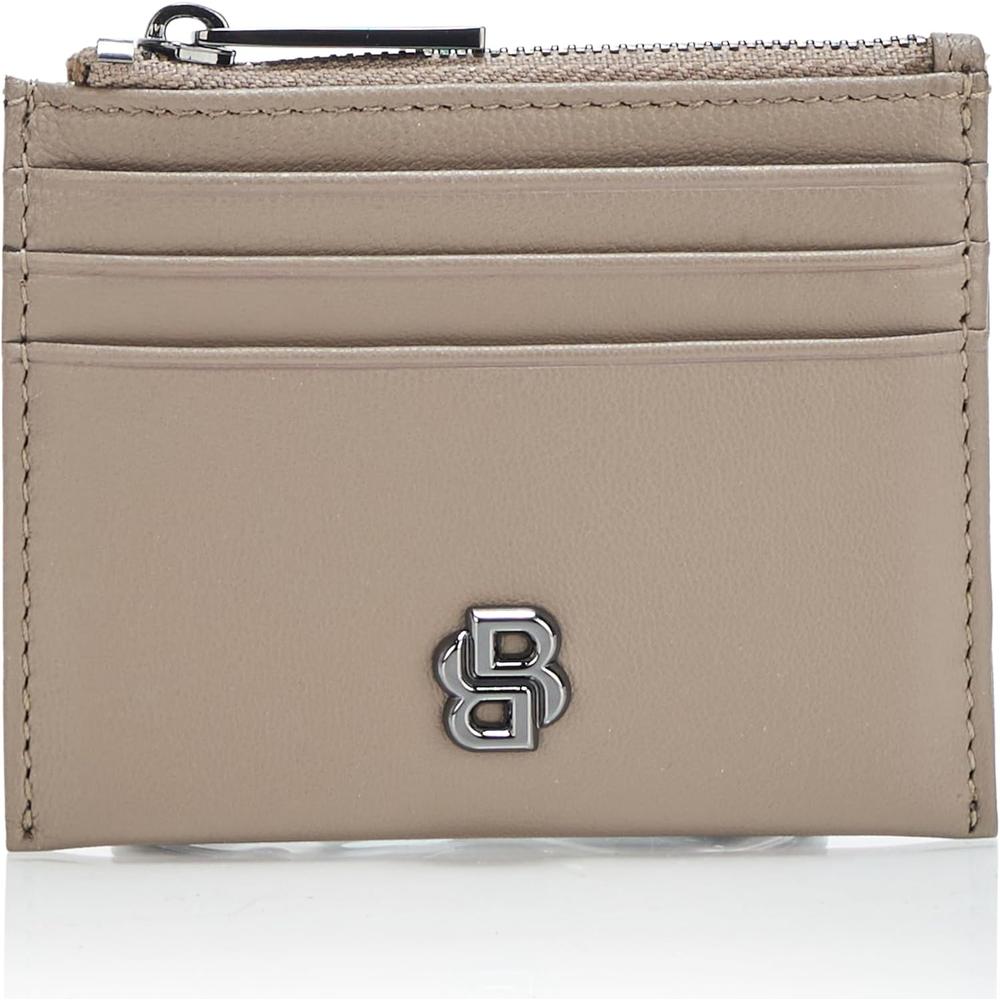 TARJETERO HUGO BOSS ICON ZIP CREMA HOMBRE