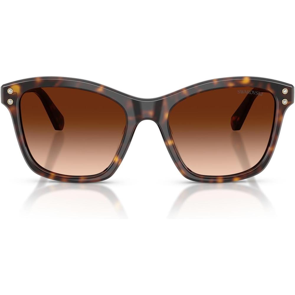 SWAROVSKI LENTES DE SOL CUADRADO SK6063F 54 MM MUJER | HAVANA/GRADIENT BROWN