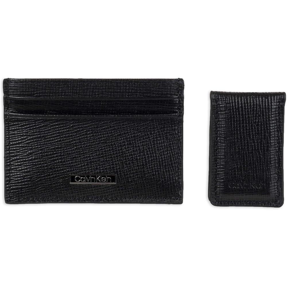 TARJETERO CALVIN KLEIN BIFOLD NEGRO HOMBRE