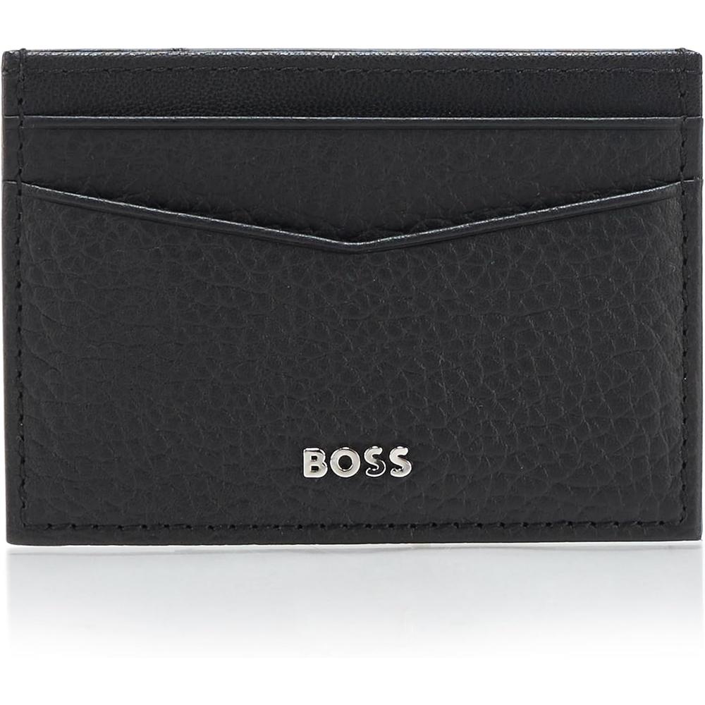 TARJETERO HUGO BOSS CROSSTOWN CLIP NEGRO HOMBRE