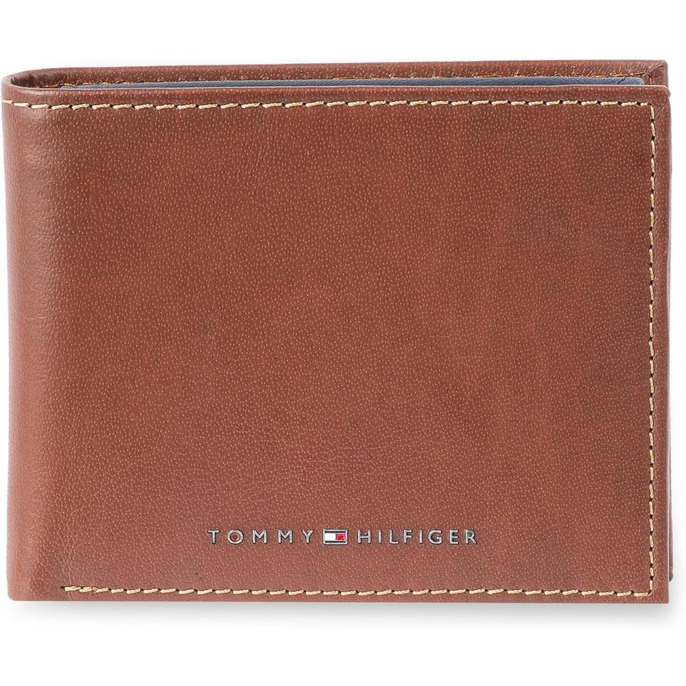 BILLETERA TOMMY HILFIGER REMOVABLE BROWN HOMBRE