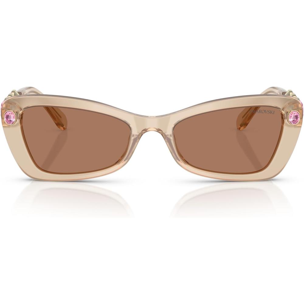 SWAROVSKI LENTES DE SOL MARIPOSA SK6033 54 MM MUJER | MILKY BEIGE/BROWN