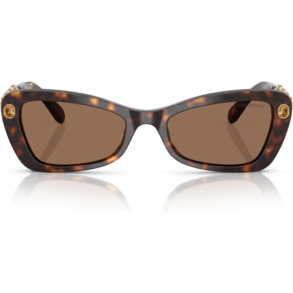 SWAROVSKI LENTES DE SOL MARIPOSA SK6033 54 MM MUJER | HAVANA/DARK BROWN