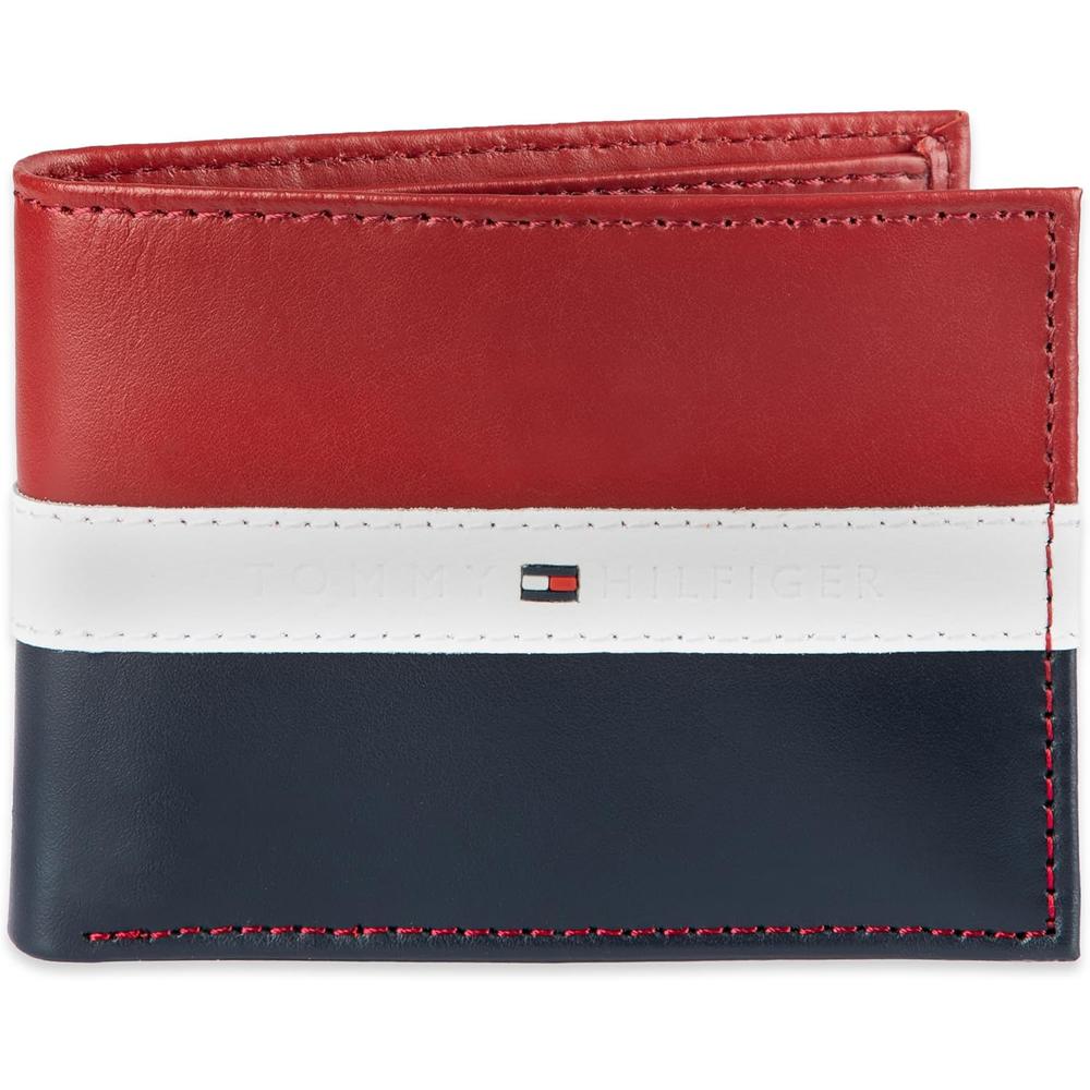 BILLETERA TOMMY HILFIGER 1018 TRICOLOR HOMBRE