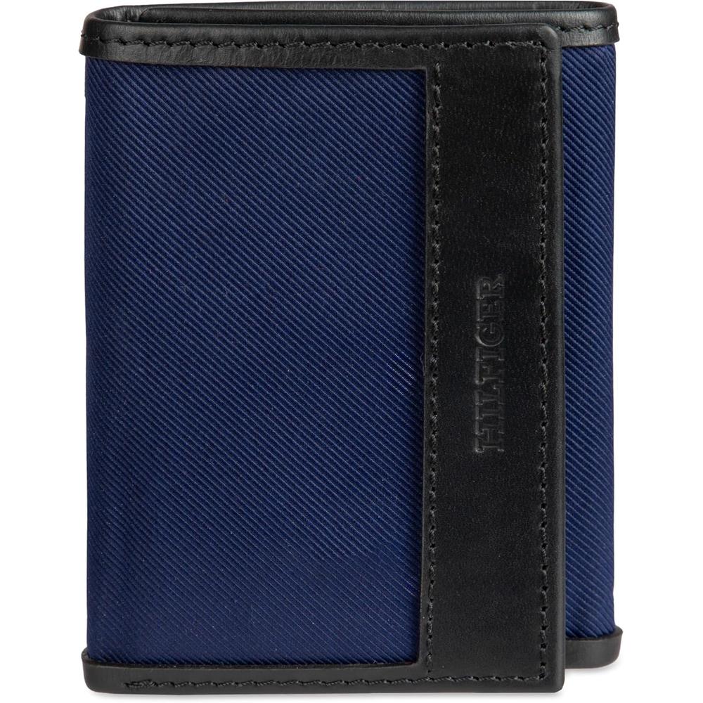 BILLETERA TOMMY HILFIGER TIE FABRIC BLUE HOMBRE
