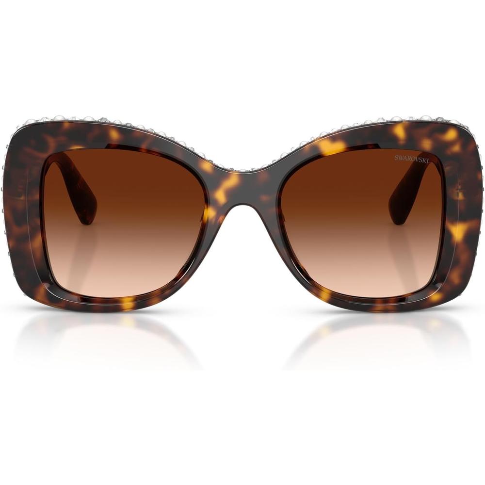 SWAROVSKI LENTES DE SOL MARIPOSA SK6062U 51 MM MUJER | HAVANA/CRYSTAL/GRADIENT BROWN