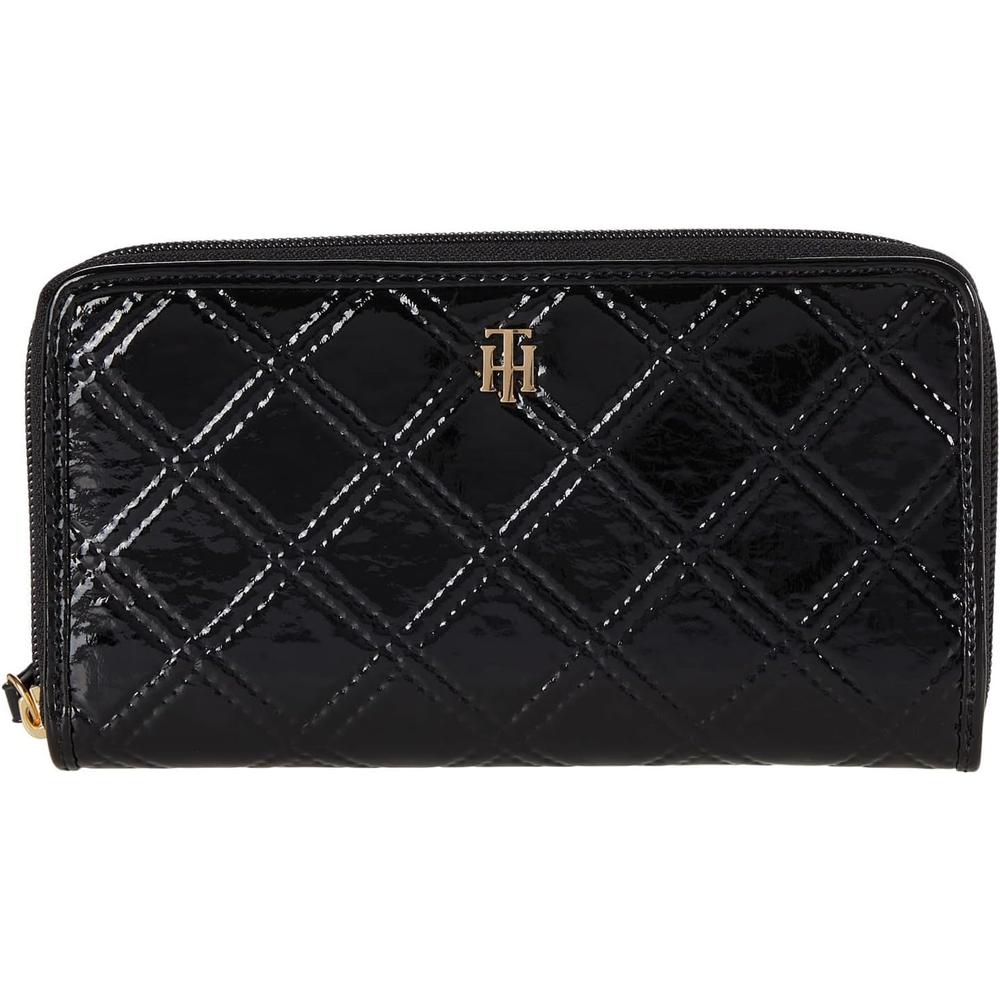 BILLETERA TOMMY HILFIGER BOXED BLACK NEGRA