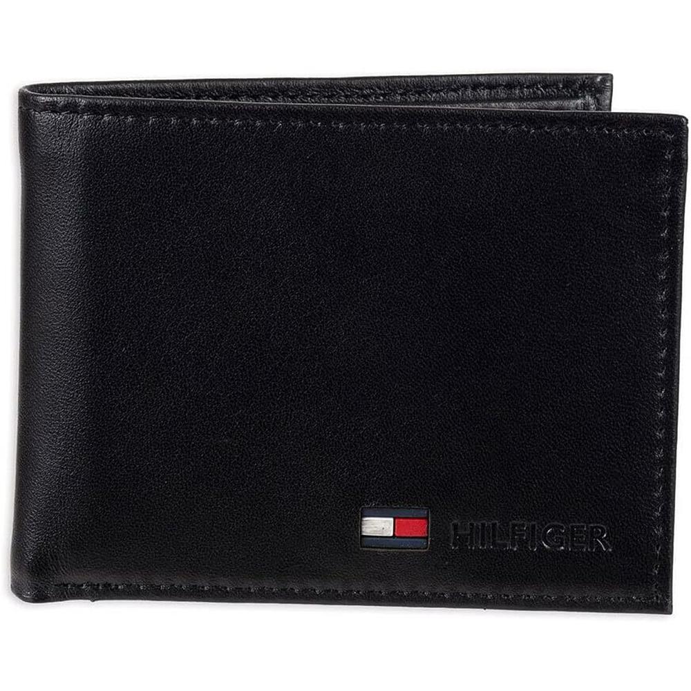 BILLETERA TOMMY HILFIGER 1018 BLACK STOCKTON HOMBRE