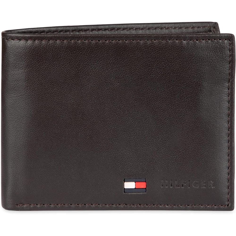 BILLETERA TOMMY HILFIGER 1018 BRITISH BROWN HOMBRE