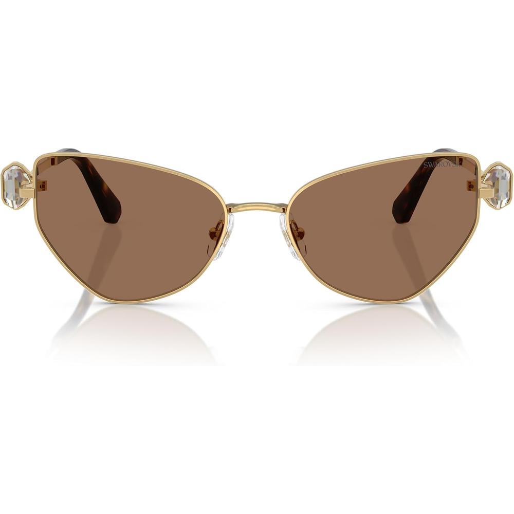 SWAROVSKI LENTES DE SOL MARIPOSA SK7003 57 MM MUJER | GOLD/DARK BROWN