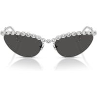 SWAROVSKI LENTES DE SOL SK7030 59 MM MUJER | SILVER/DARK GREY