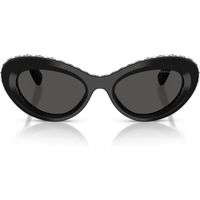 SWAROVSKI LENTES DE SOL SK6061U 51 MM MUJER | BLACK/CRYSTAL/DARK GREY