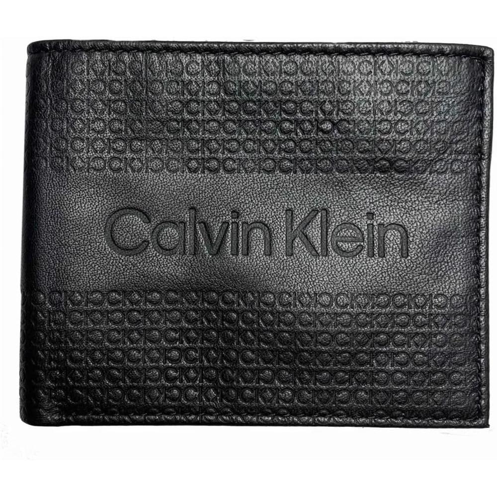 BILLETERA CALVIN KLEIN BIFOLD MONOGRAM NEGRO HOMBRE