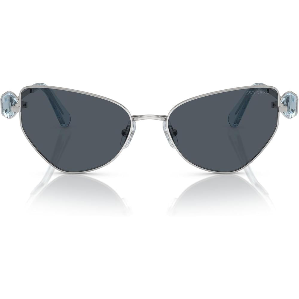 SWAROVSKI LENTES DE SOL MARIPOSA SK7003 57 MM MUJER | SILVER/DARK GREY