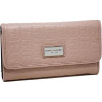 BILLETERA TOMMY HILFIGER EMBOSSED BLUSH PINK MUJER