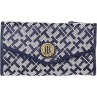 BILLETERA TOMMY HILFIGER CONTINENTAL NAVY MUJER