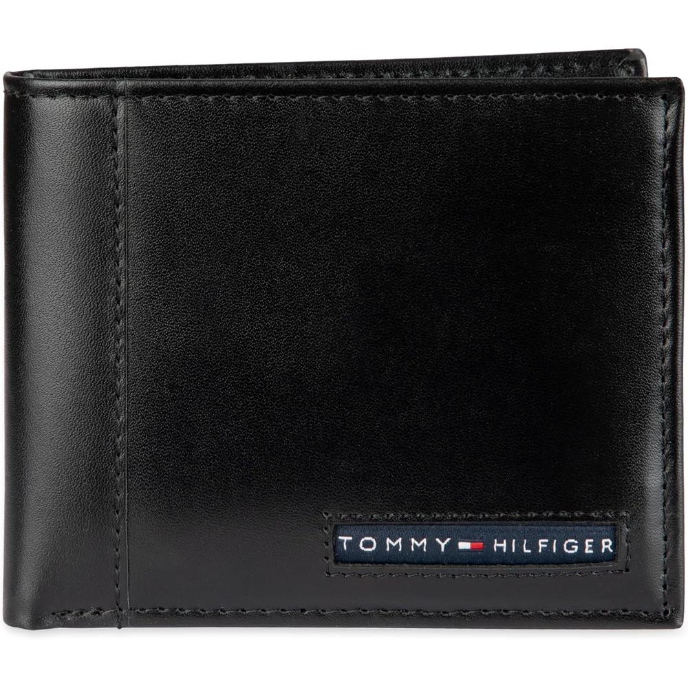 BILLETERA TOMMY HILFIGER 1018 BLACK CAMBRIDGE HOMBRE
