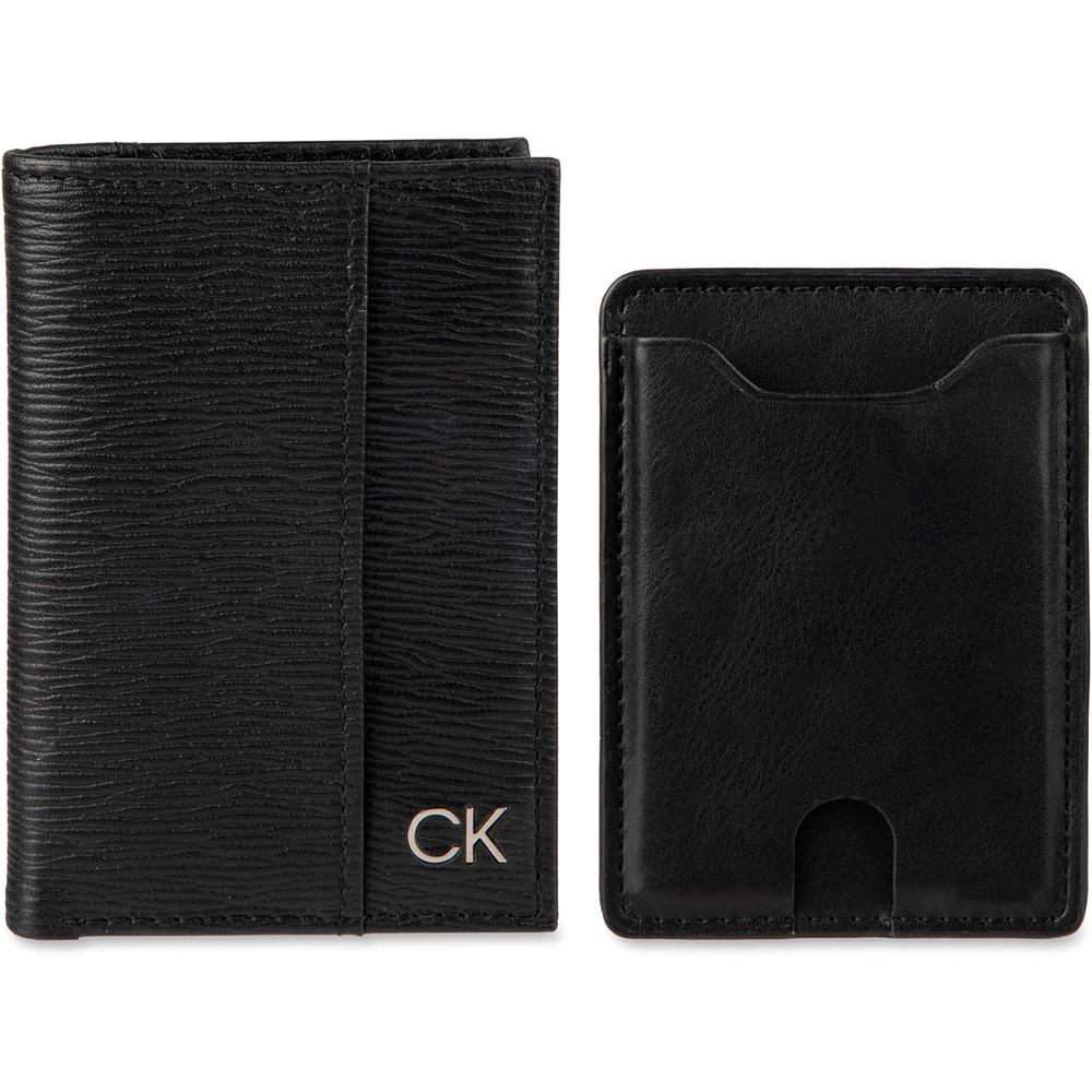 BILLETERA CALVIN KLEIN SET MINIMALISTA HOMBRE