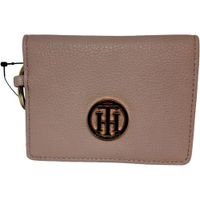 BILLETERA TOMMY HILFIGER CUERO LLAVERO PINK MUJER